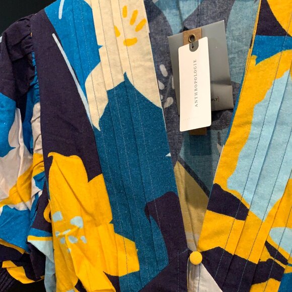 ANTHROPOLOGIE | 100% Cotton Ronika Botanical Maxi Dress | NWT - Picture 10 of 10